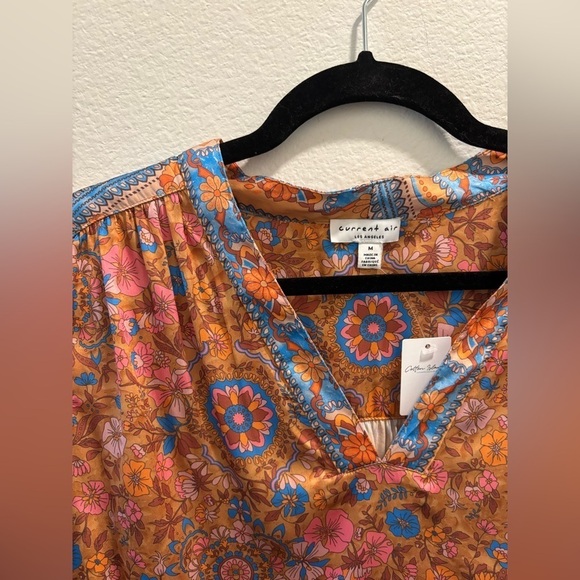 NWT current air Los Angeles blouse, size M - Picture 2 of 7